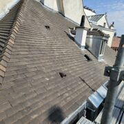 Toiture  tuile  plate paris 5